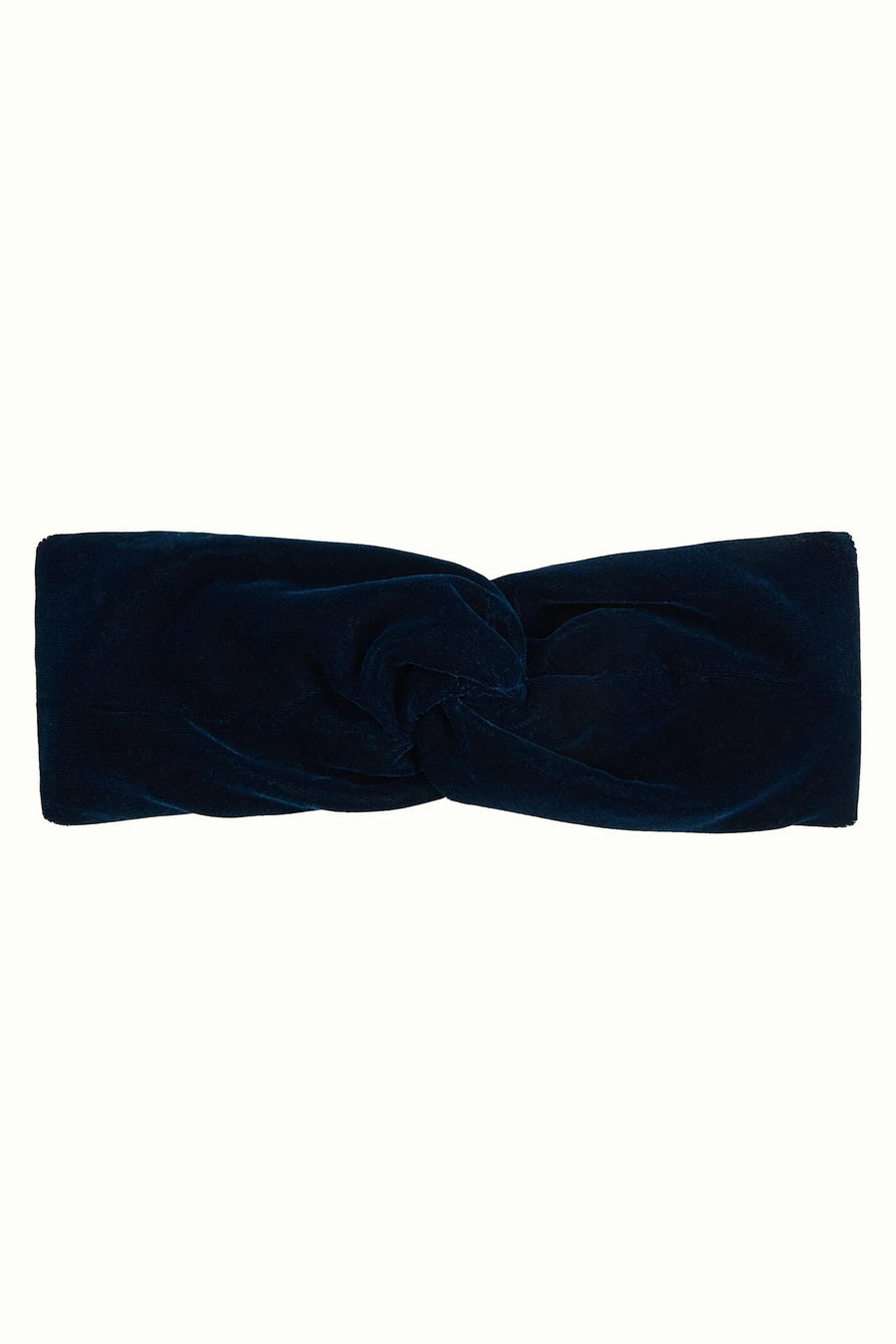 King Louie Twist Hairband Gamine Velvet pond blue, Haarband, Stirnband