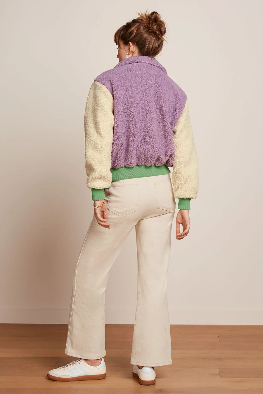 KIng Louie Fay Jacke Teddy Sheer Lilac