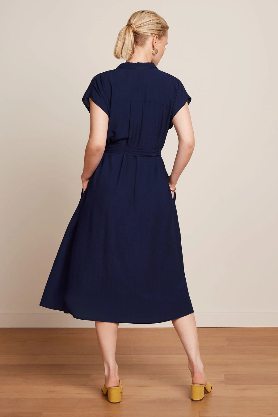 King Louie Amy Kleid, Dress Tortoise, evening blue