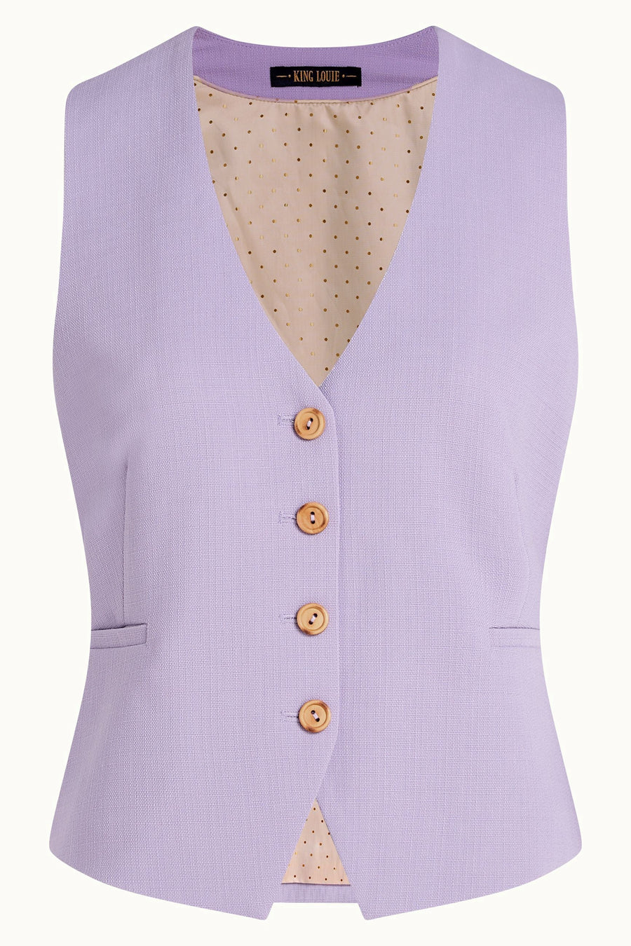 King Louie Bianca, Weste, Gilet Folly Iris Purple