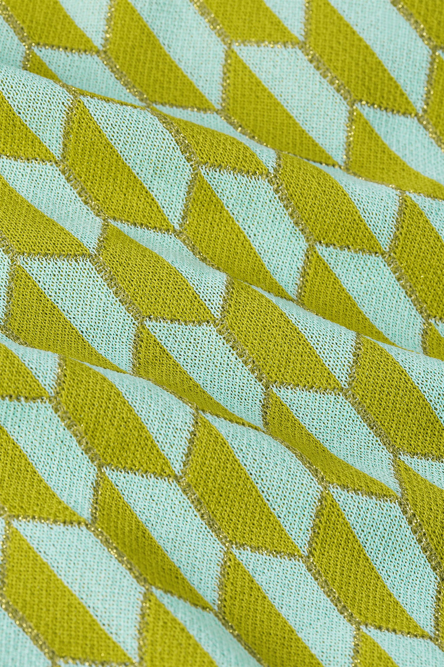King Louie Ivy Top Wide Sleeve Dune Spring Yellow