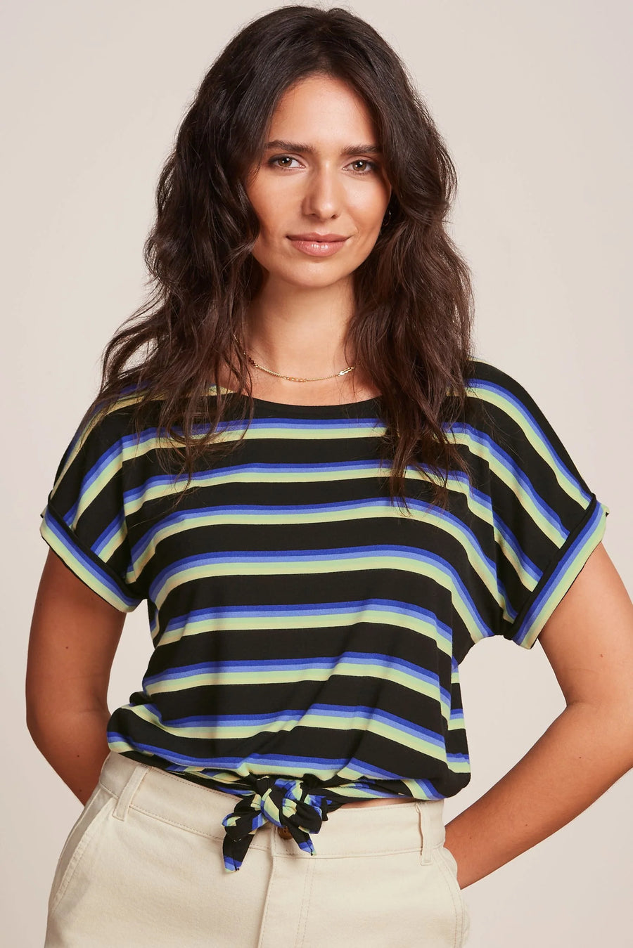 King Louie Aria Knot Top Embla Stripe black