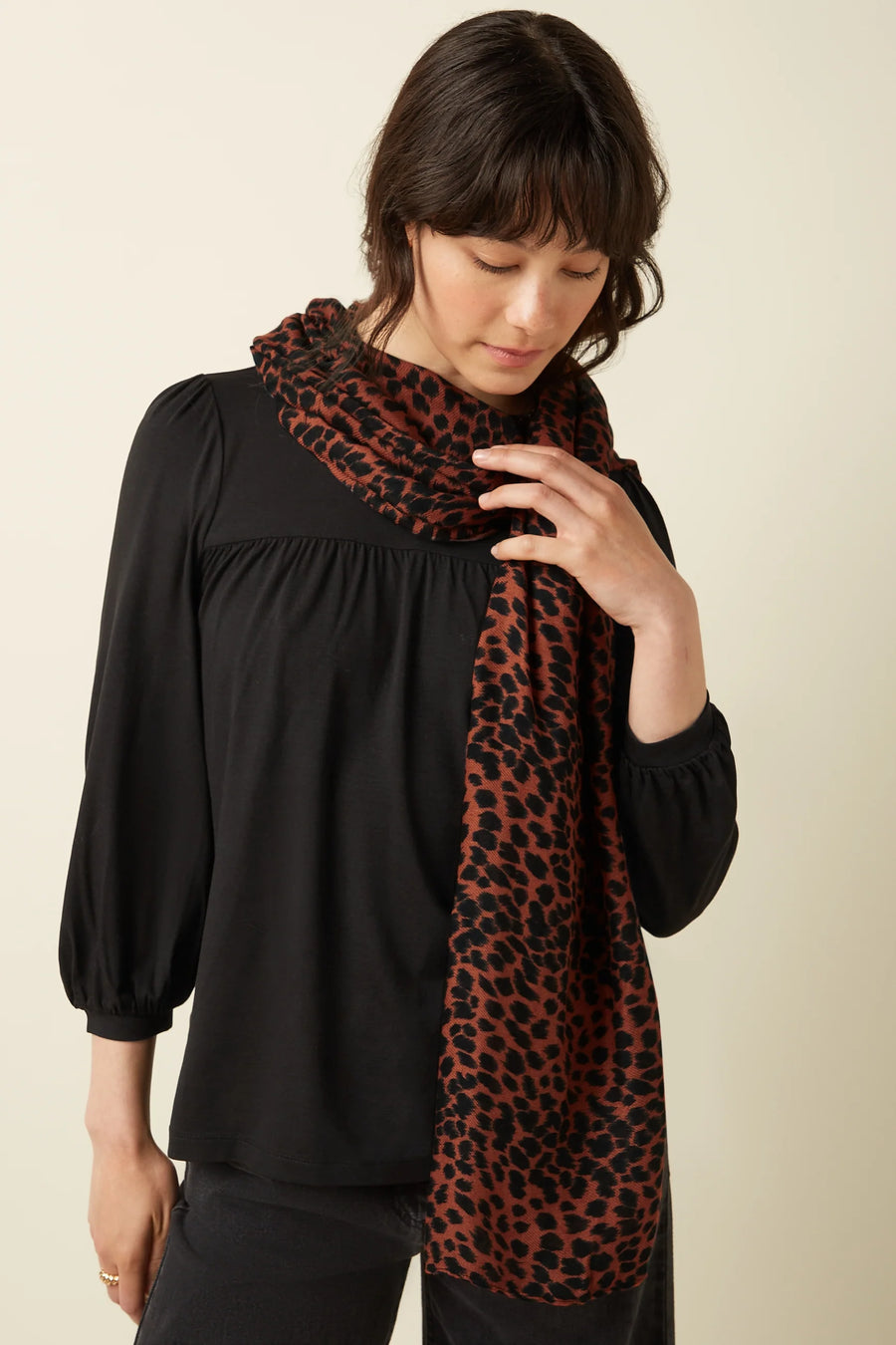 King Louie Tigre Scarf Schal Spicy Brown