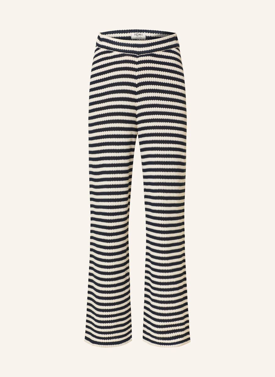 ICHI Ihlorianna Hose total eclipse, birch stripes