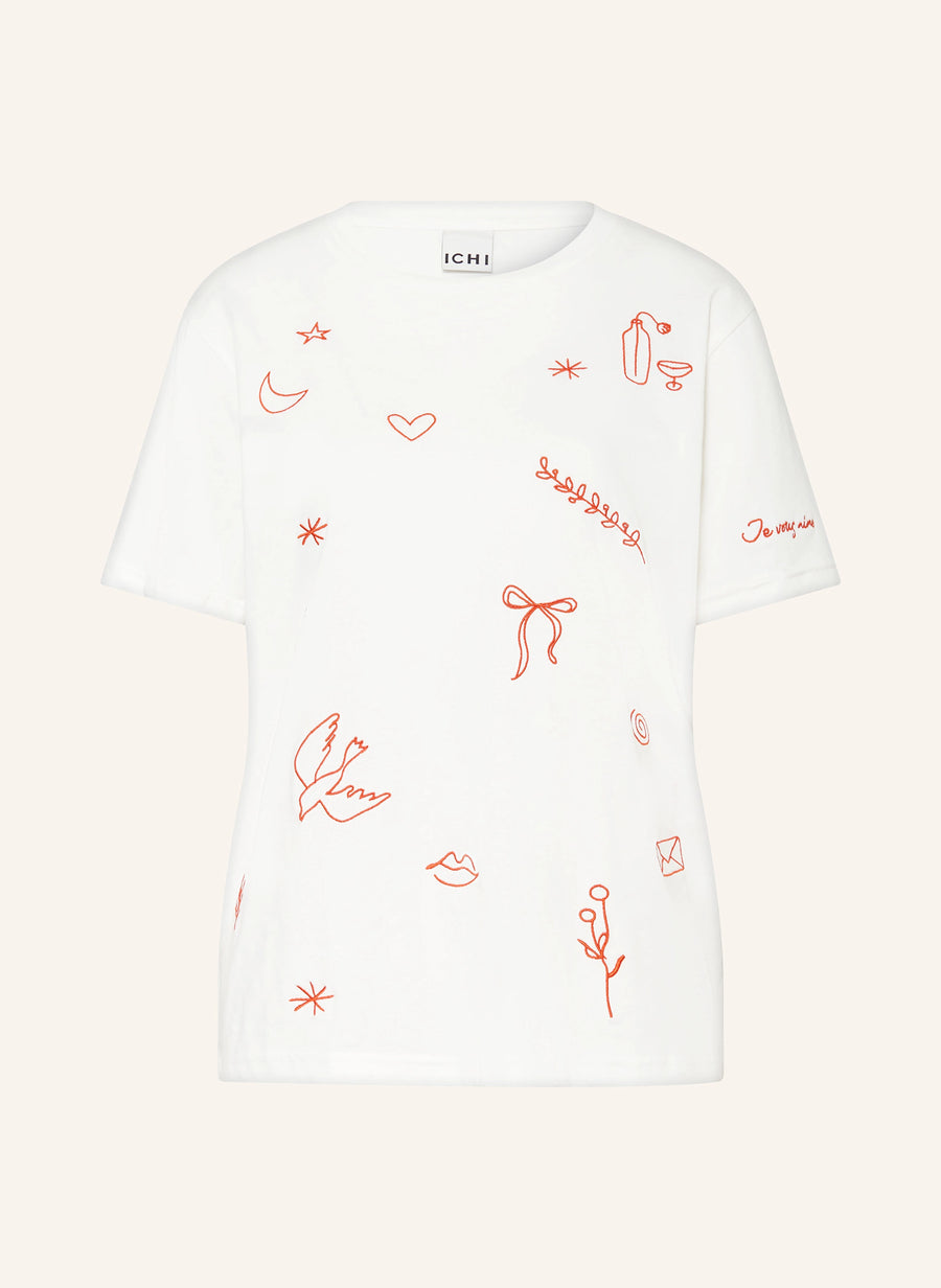 ICHI Imajou T-Shirt cloud dancer