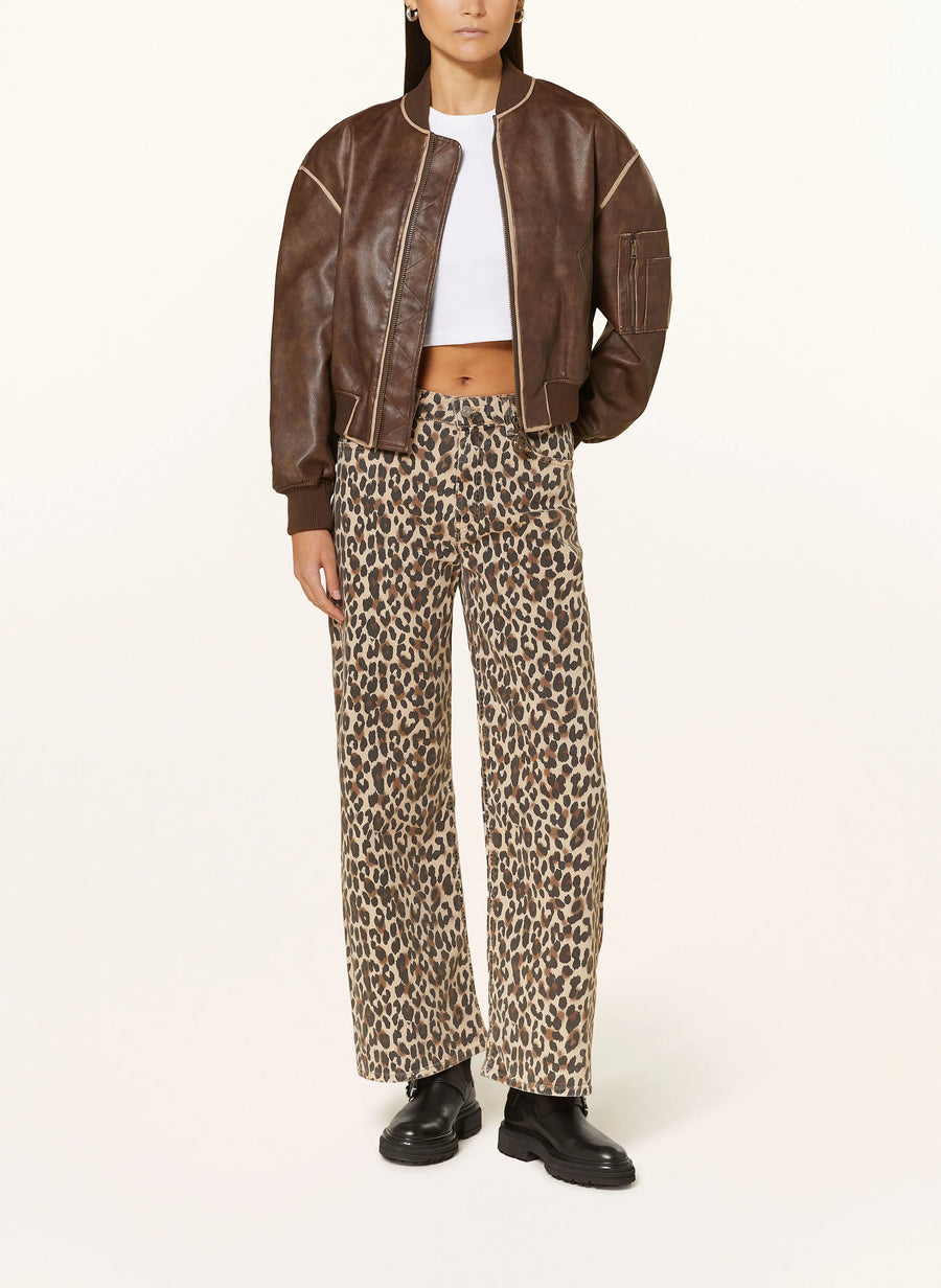 Mavi Malibu Leopard Denim Jeans