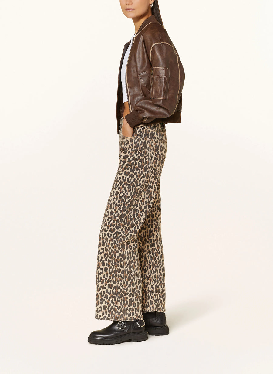 Mavi Malibu Leopard Denim Jeans