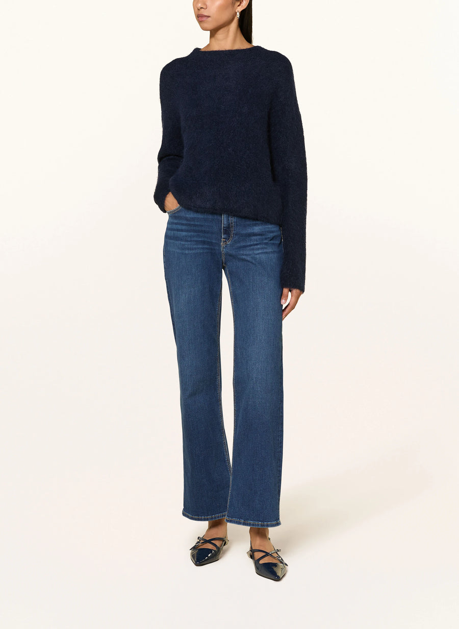 Mavi Jeans Ibiza, dark brushed str, Low Rise, Loose Straight