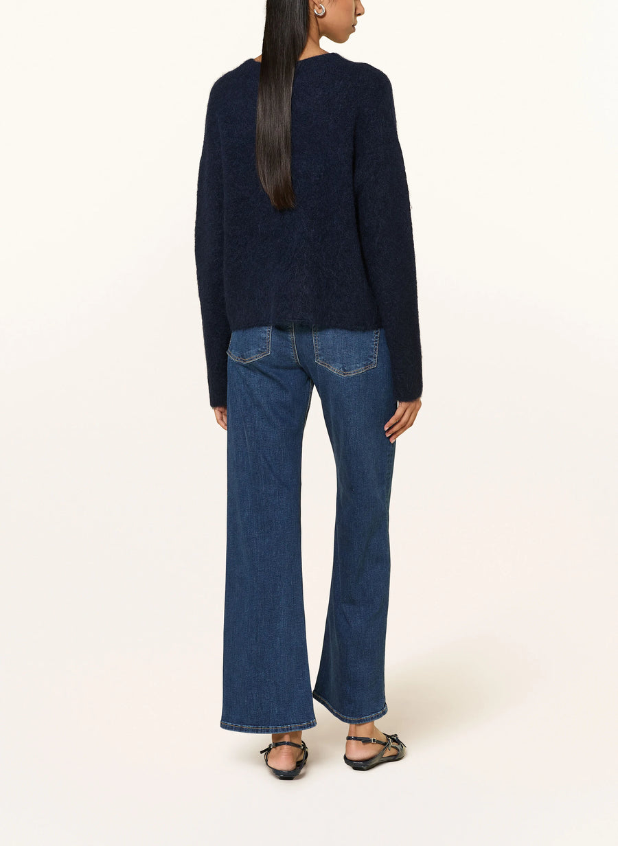 Mavi Jeans Ibiza, dark brushed str, Low Rise, Loose Straight