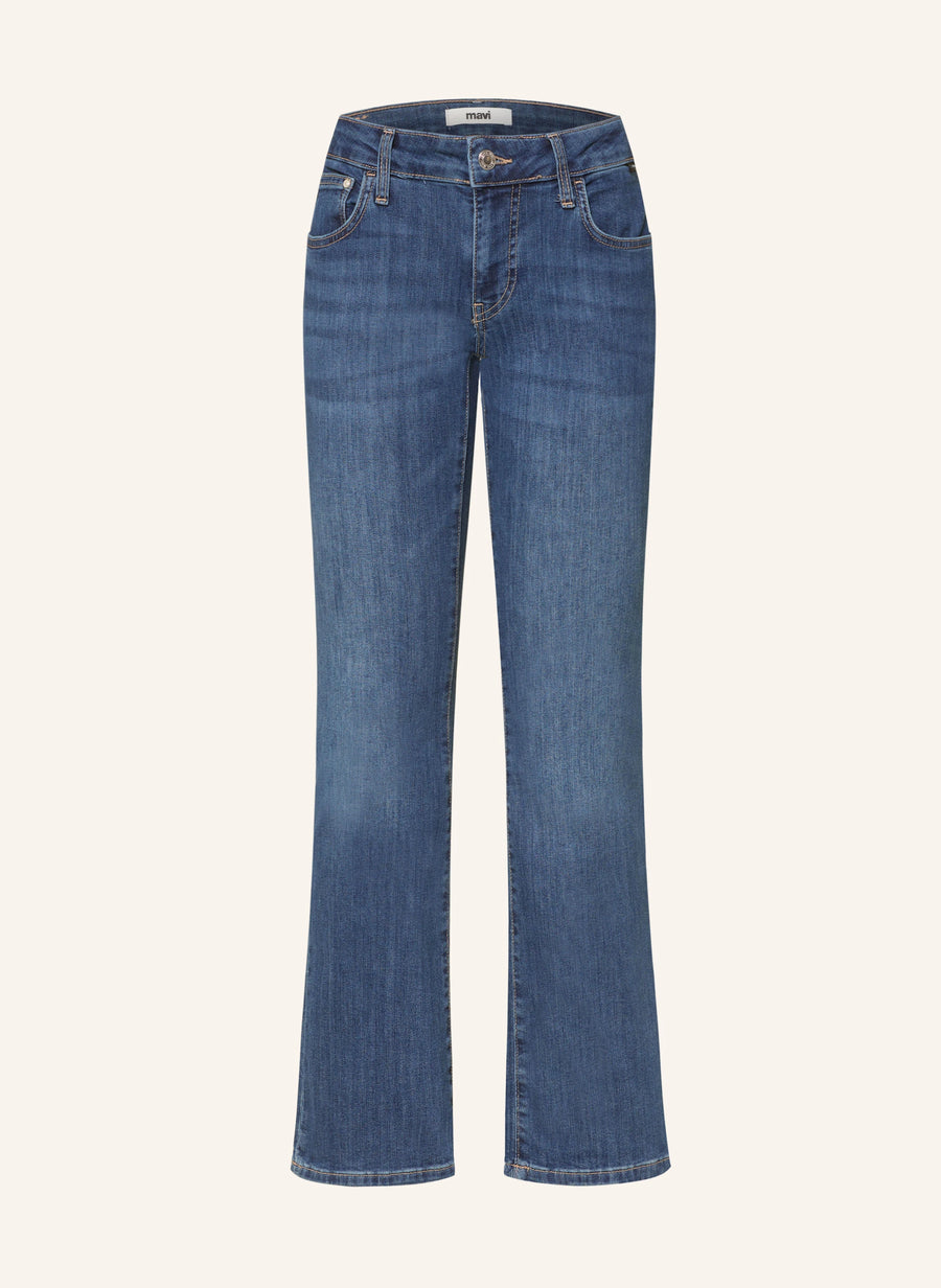 Mavi Bella dark brushed str Bootcut-Jeans