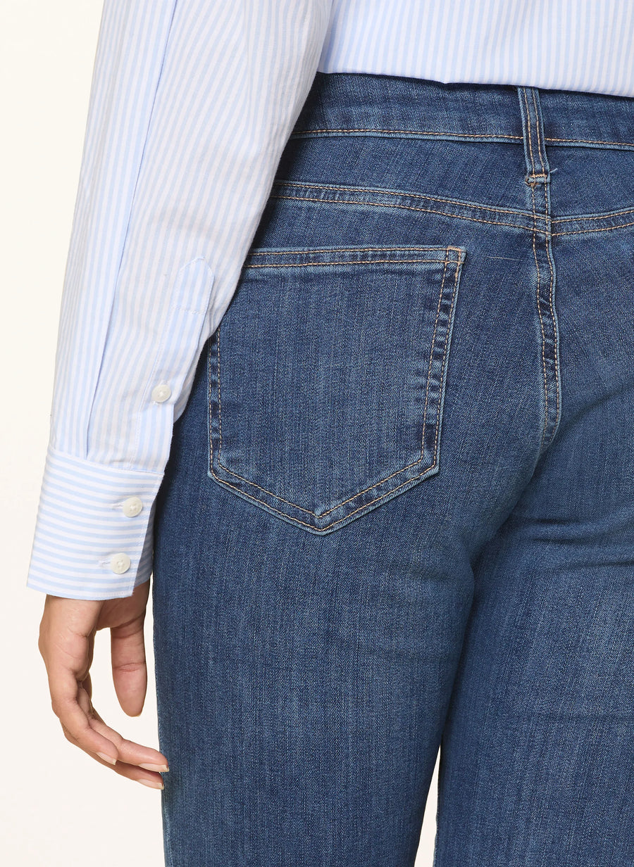 Mavi Bella dark brushed str Bootcut-Jeans