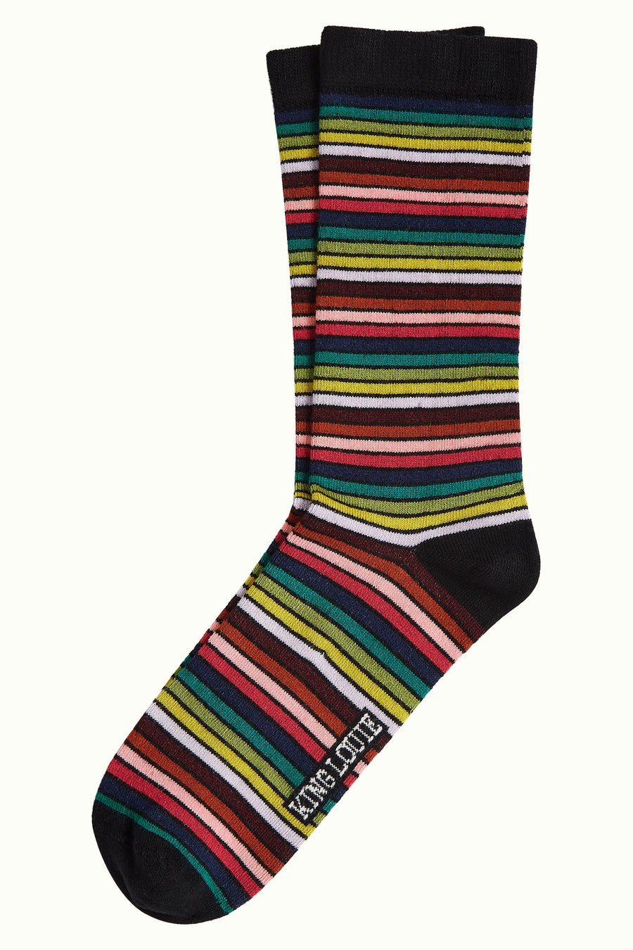 King Louie Socks Lumi Stripe, black