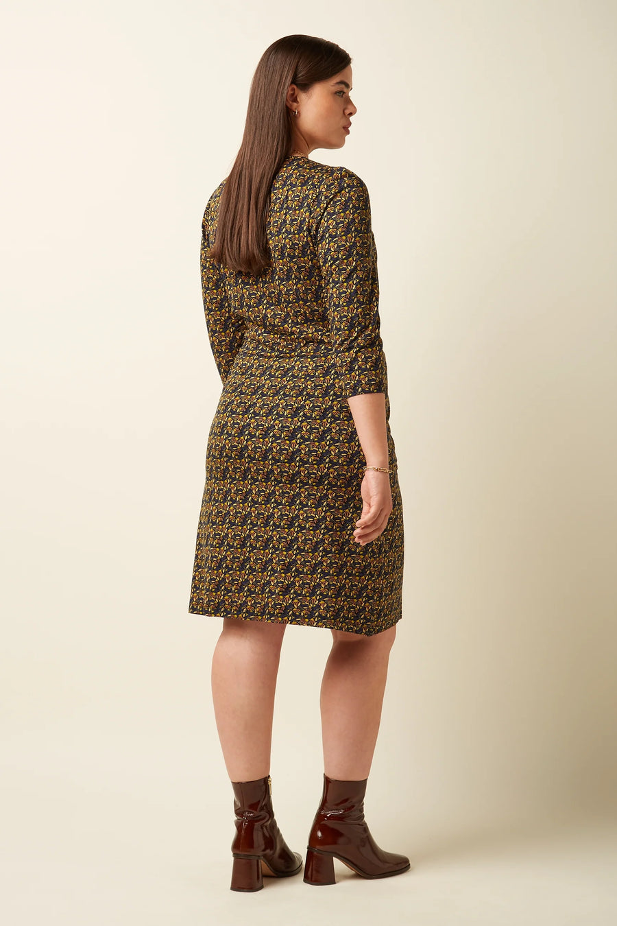 King Louie Mona Dress Mirth, Rhodonite Blue, Kleid