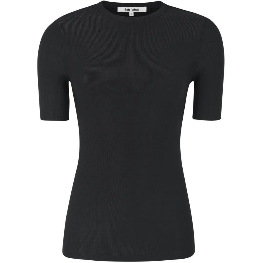 Soft Rebels SRFenja SS Top black, T-Shirt
