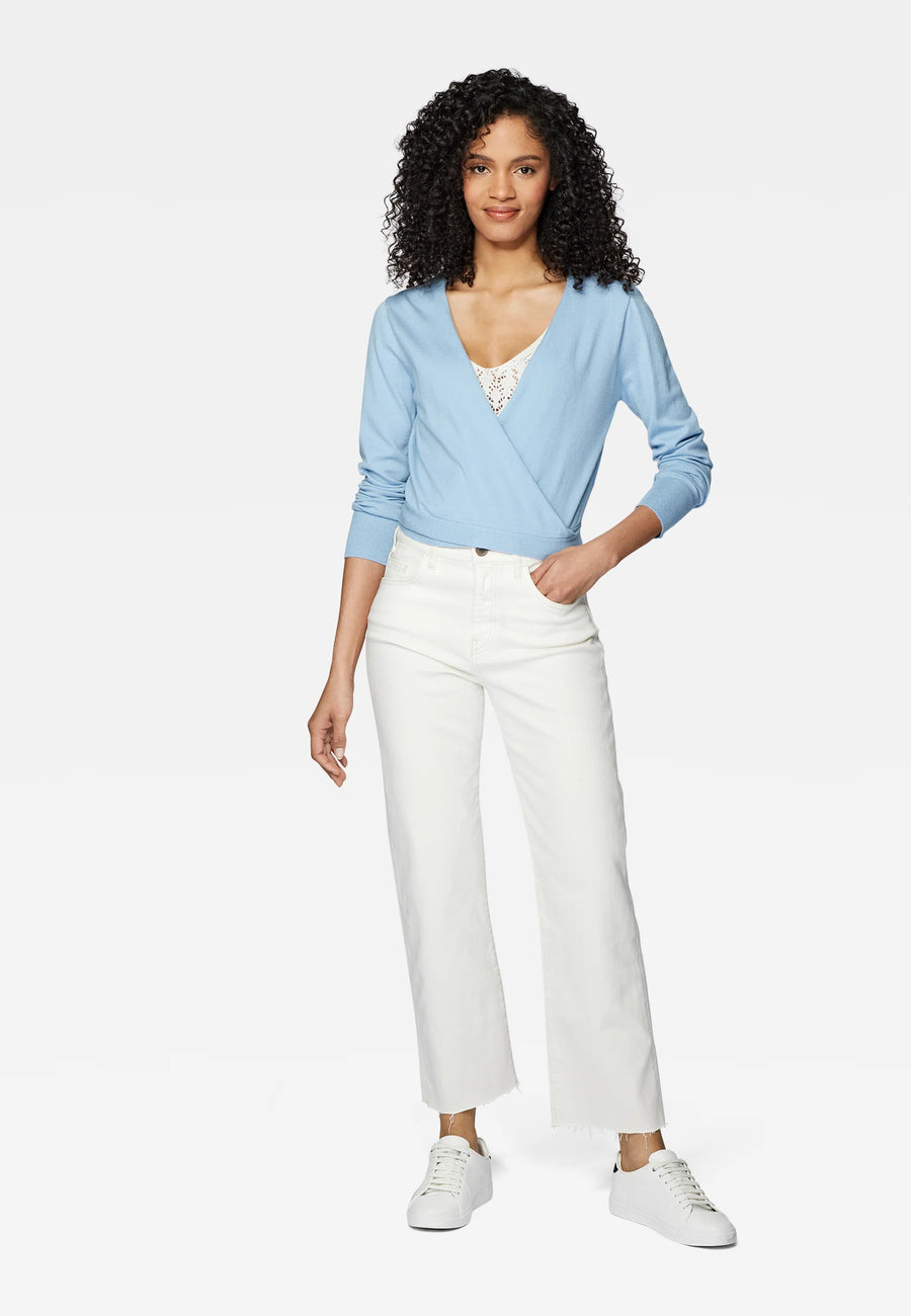 Mavi Wickelcardigan cooper blue bell hellblau