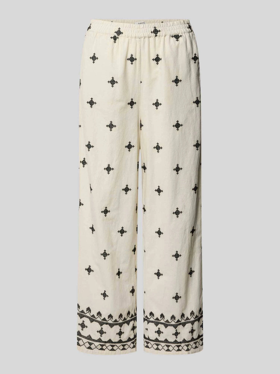 B.young Bydunia Hose birch ethnic mix beige