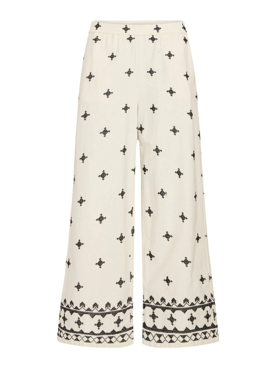 B.young Bydunia Hose birch ethnic mix beige