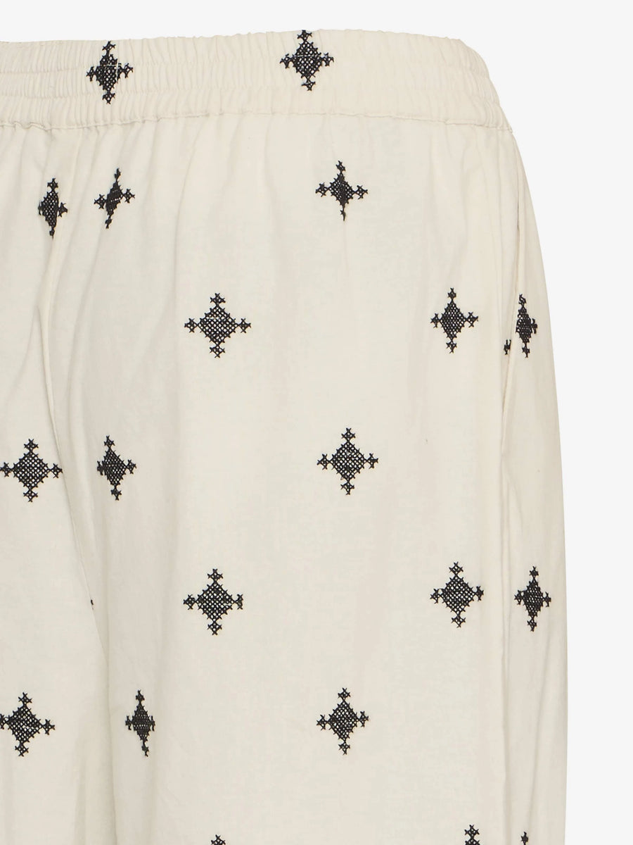 B.young Bydunia Hose birch ethnic mix beige
