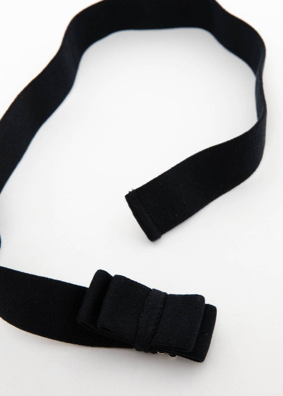 Blutsgeschwister Fantastic Elastic Bow happy black belts, Gürtel schwarz