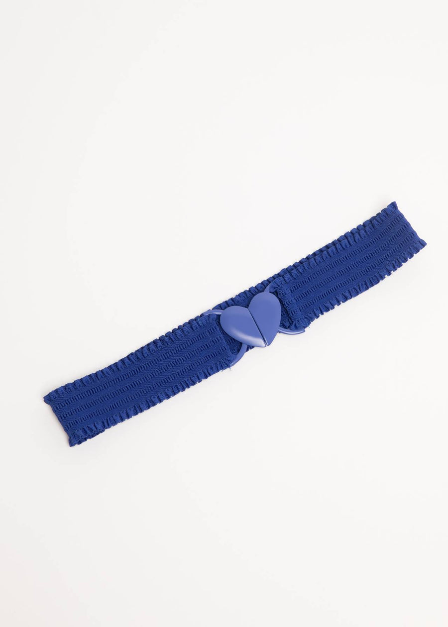 Blutsgeschwister Fantastic Elastic Heart elastic blue Taillengürtel
