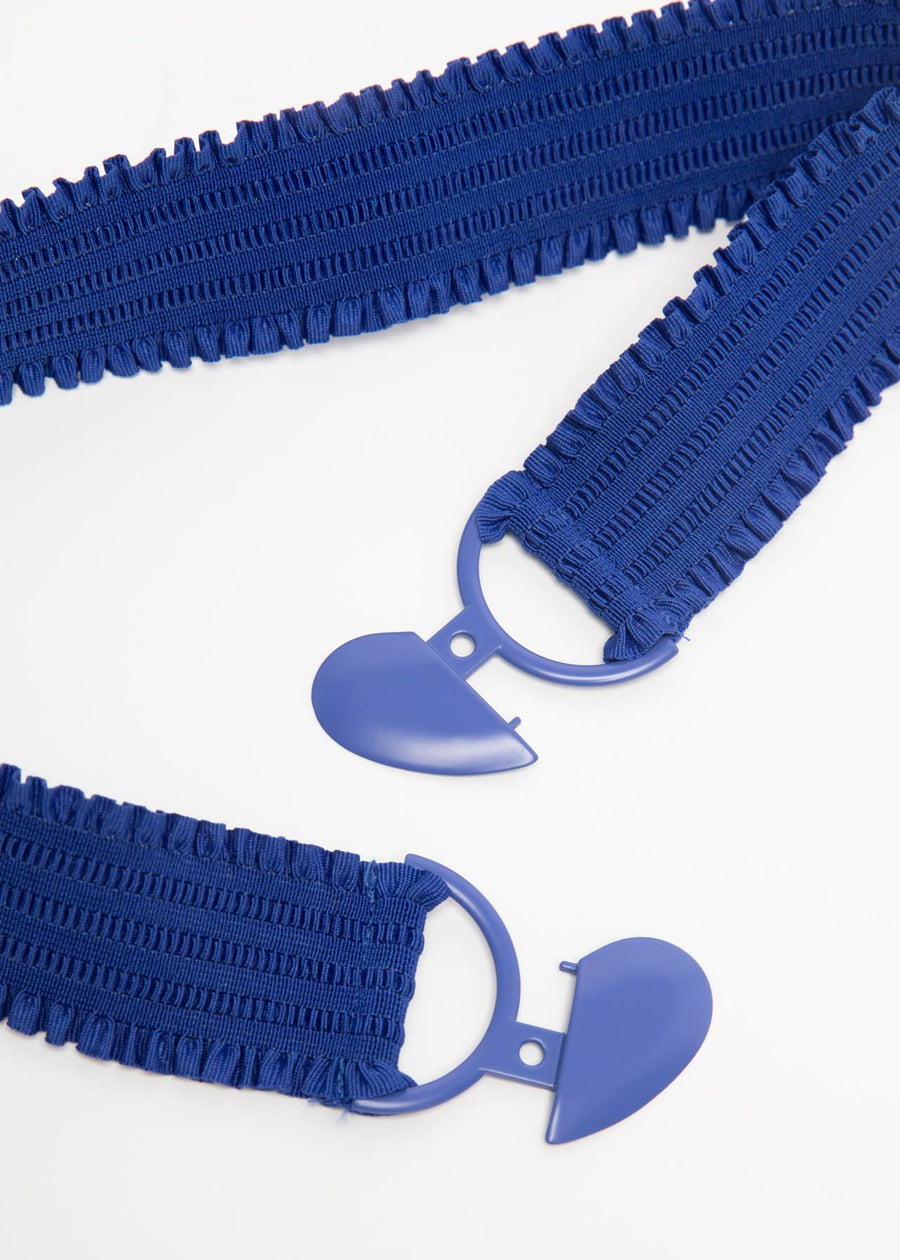 Blutsgeschwister Fantastic Elastic Heart elastic blue Taillengürtel