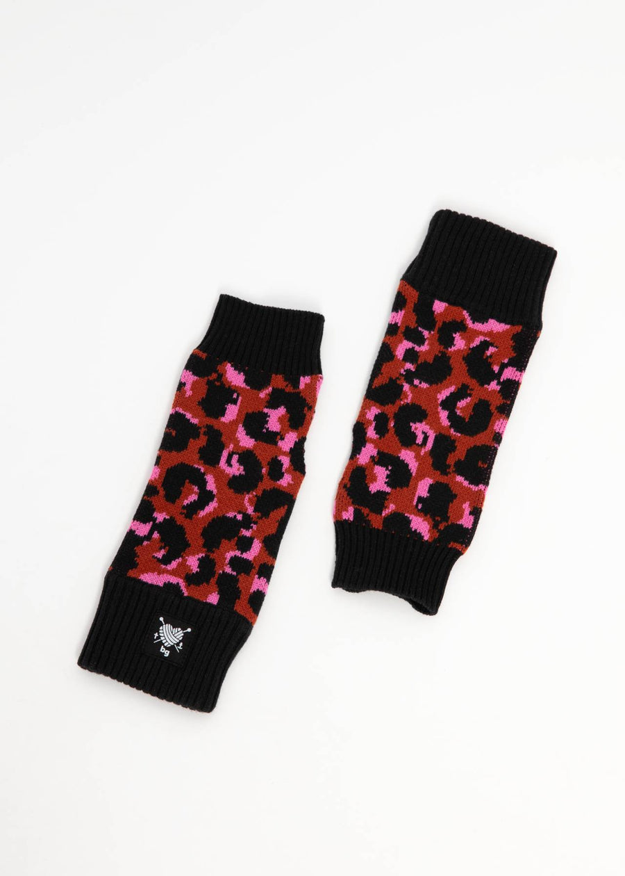 Blutsgeschwister Stulpen Hand on Heart leo mia lea knit