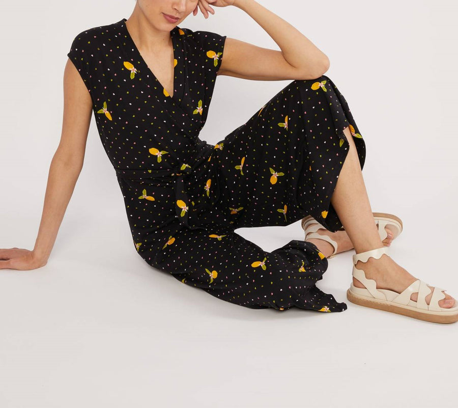 Blutsgeschwister Hello Fritjes Culotte when life gives you lemons, Jumpsuit, schwarz