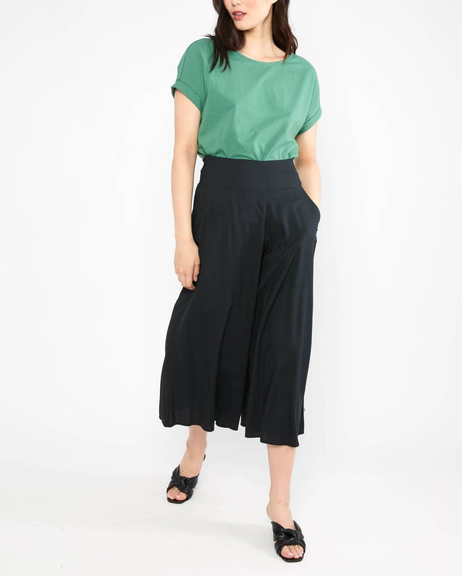 Blutsgeschwister In Full Bloom black brush Culotte schwarz