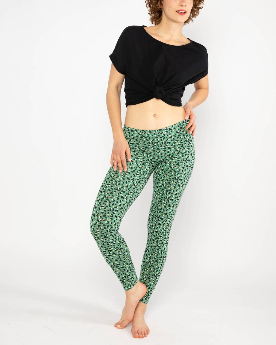 Blutsgeschwister Lovely Legs, wild leo green, Leggings