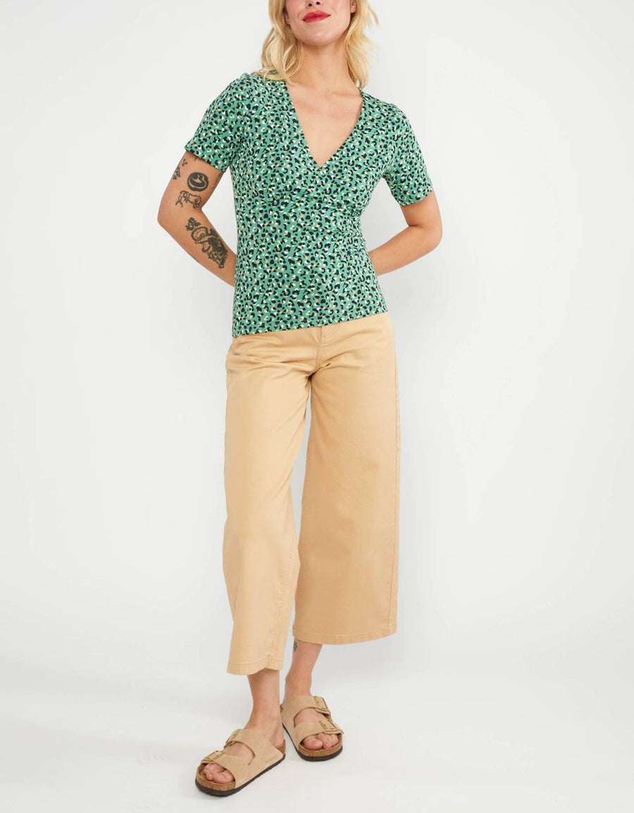 Blutsgeschwister Mon Soleil Cache, wild leo green, T-Shirt