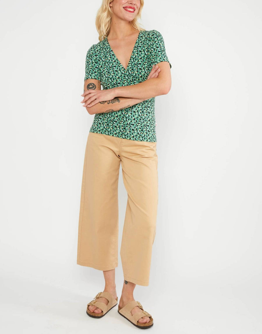 Blutsgeschwister Mon Soleil Cache, wild leo green, T-Shirt