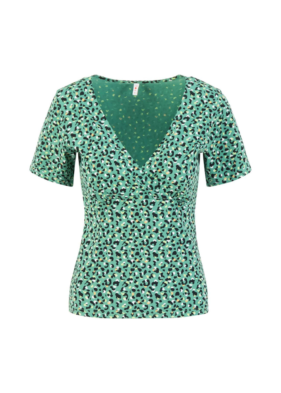 Blutsgeschwister Mon Soleil Cache, wild leo green, T-Shirt