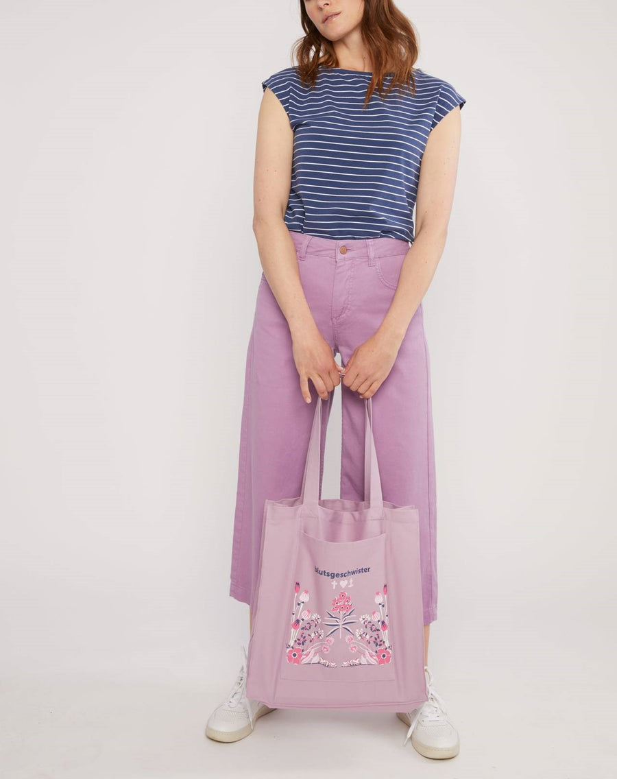 Blutsgeschwister One for All lavender charm Jutebeutel, Tasche