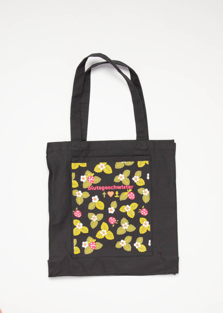 Blutsgeschwister One for All midnight at summer Jutebeutel, Tasche, black