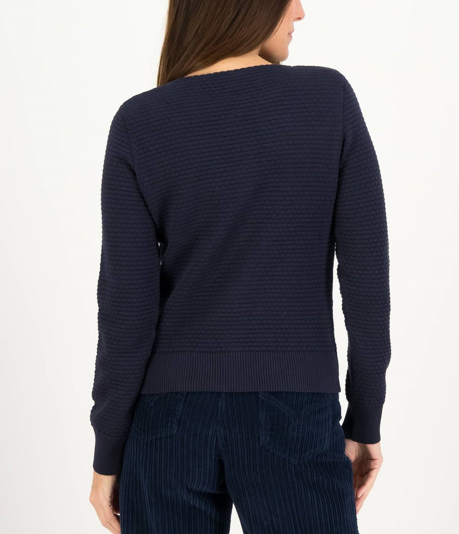 Blutsgeschwister Save the Brave something about oceans blau Cardigan