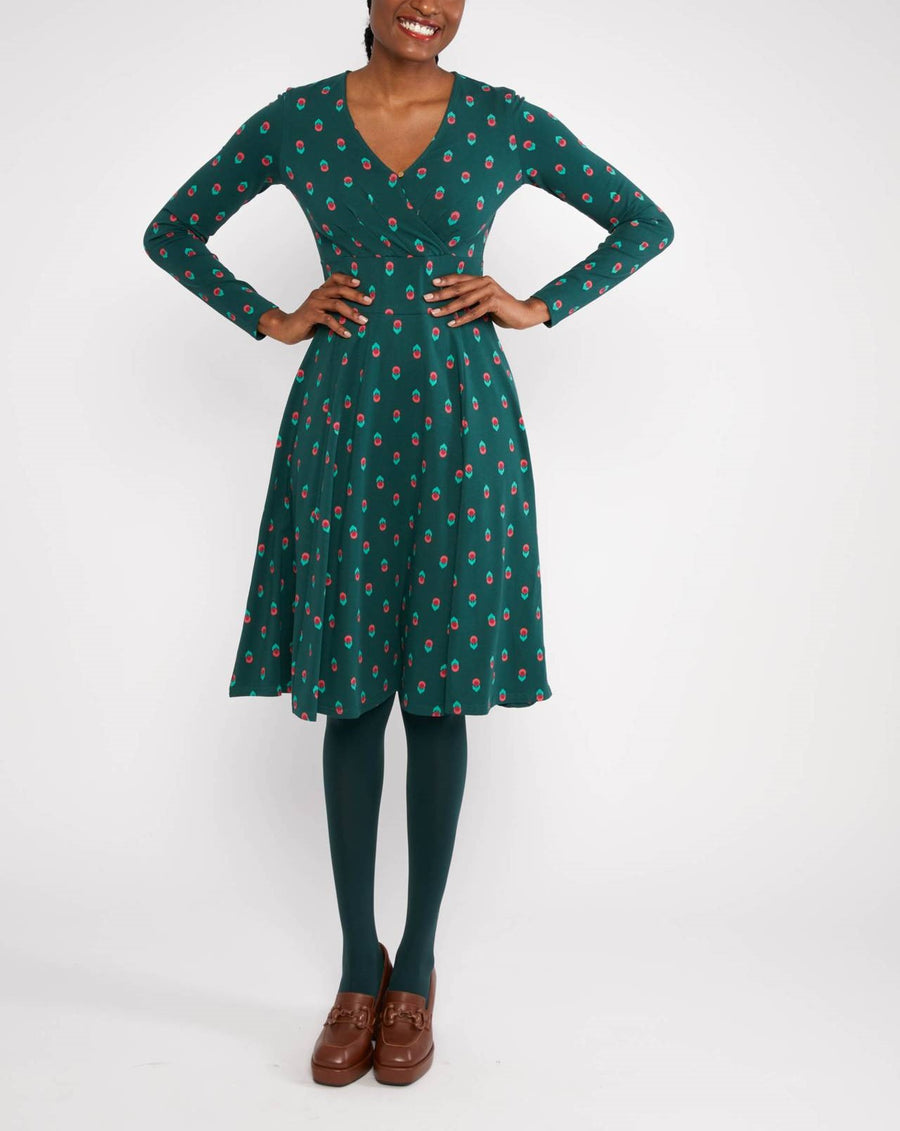 Blutsgeschwister Shalala Tralala Mountain Flower green Kleid