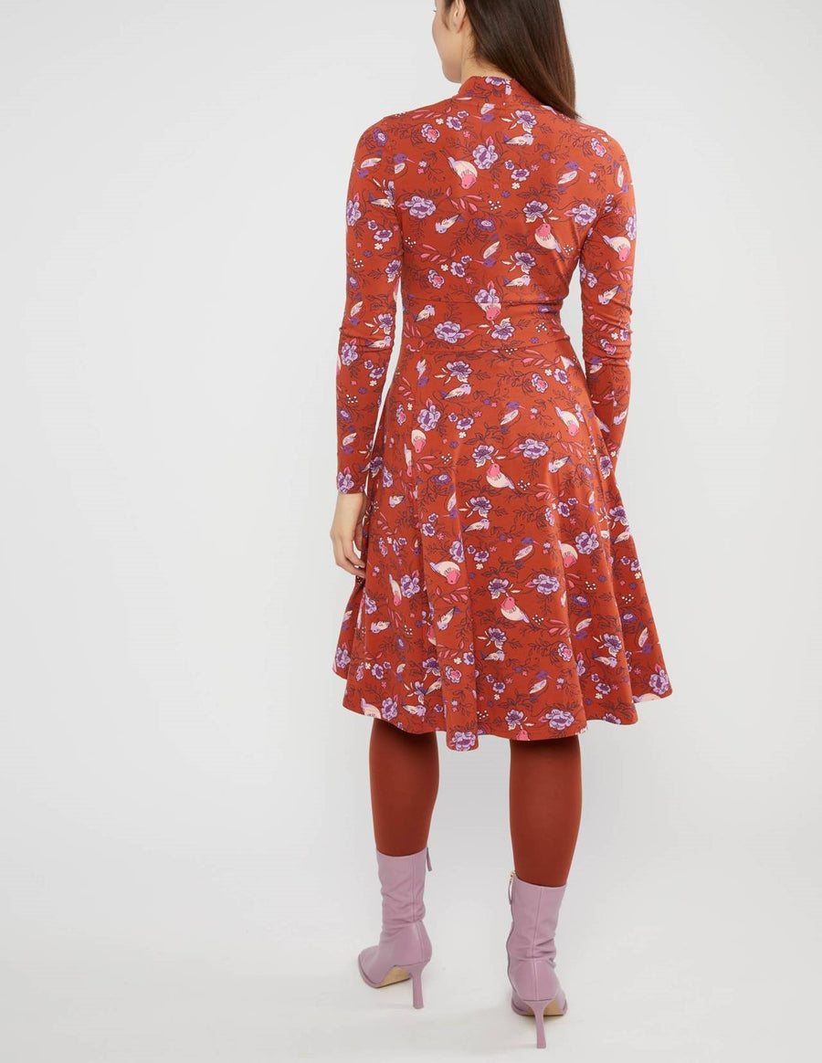 Blutsgeschwister Kleid Shalala Tralala Shawl birdie meets birdie