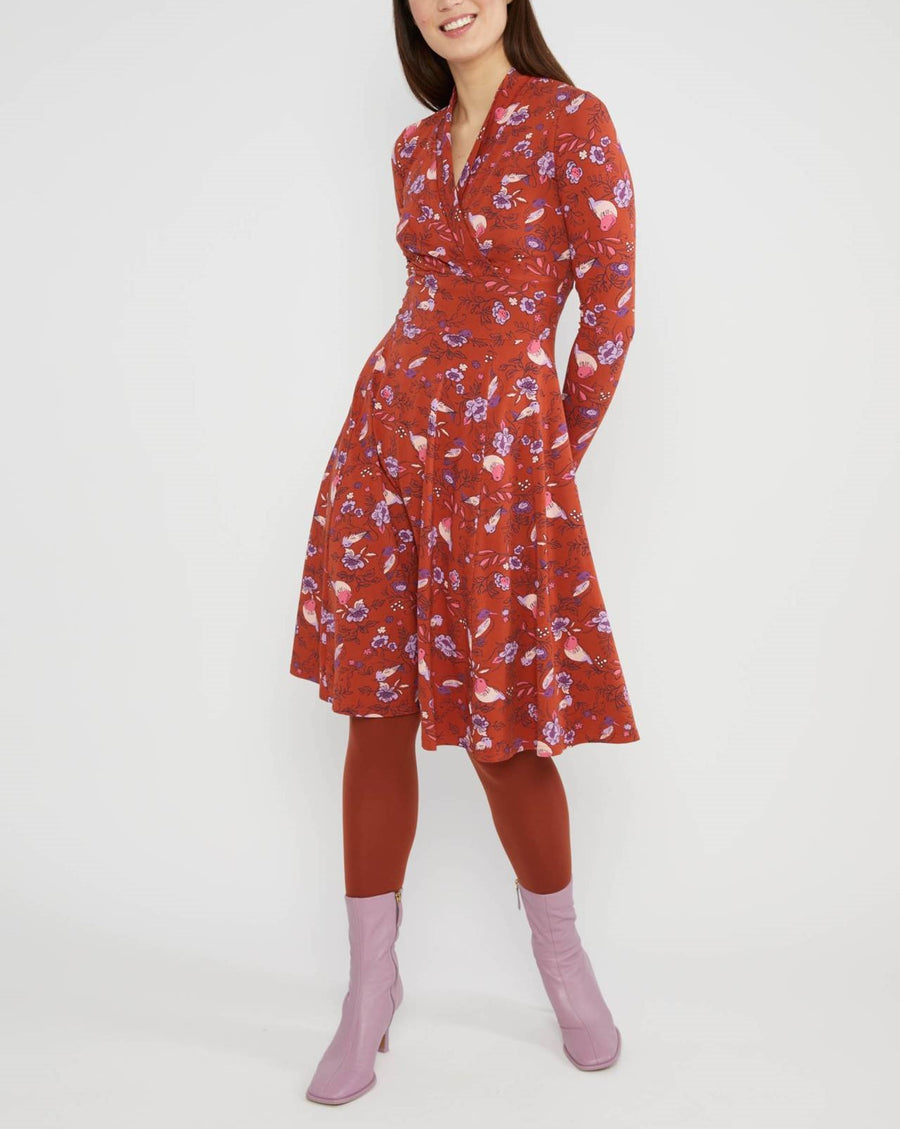 Blutsgeschwister Kleid Shalala Tralala Shawl birdie meets birdie