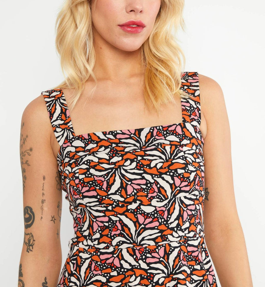 Blutsgeschwister Strapteasererette Kleid, zippy zebra