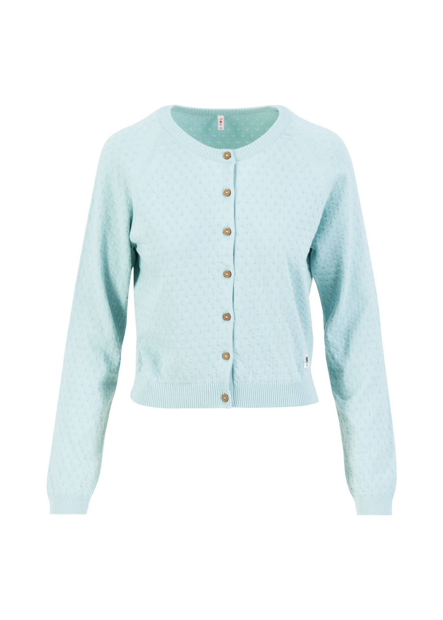 Blutsgeschwister Sweet Knit Cardigan blue chalcedony