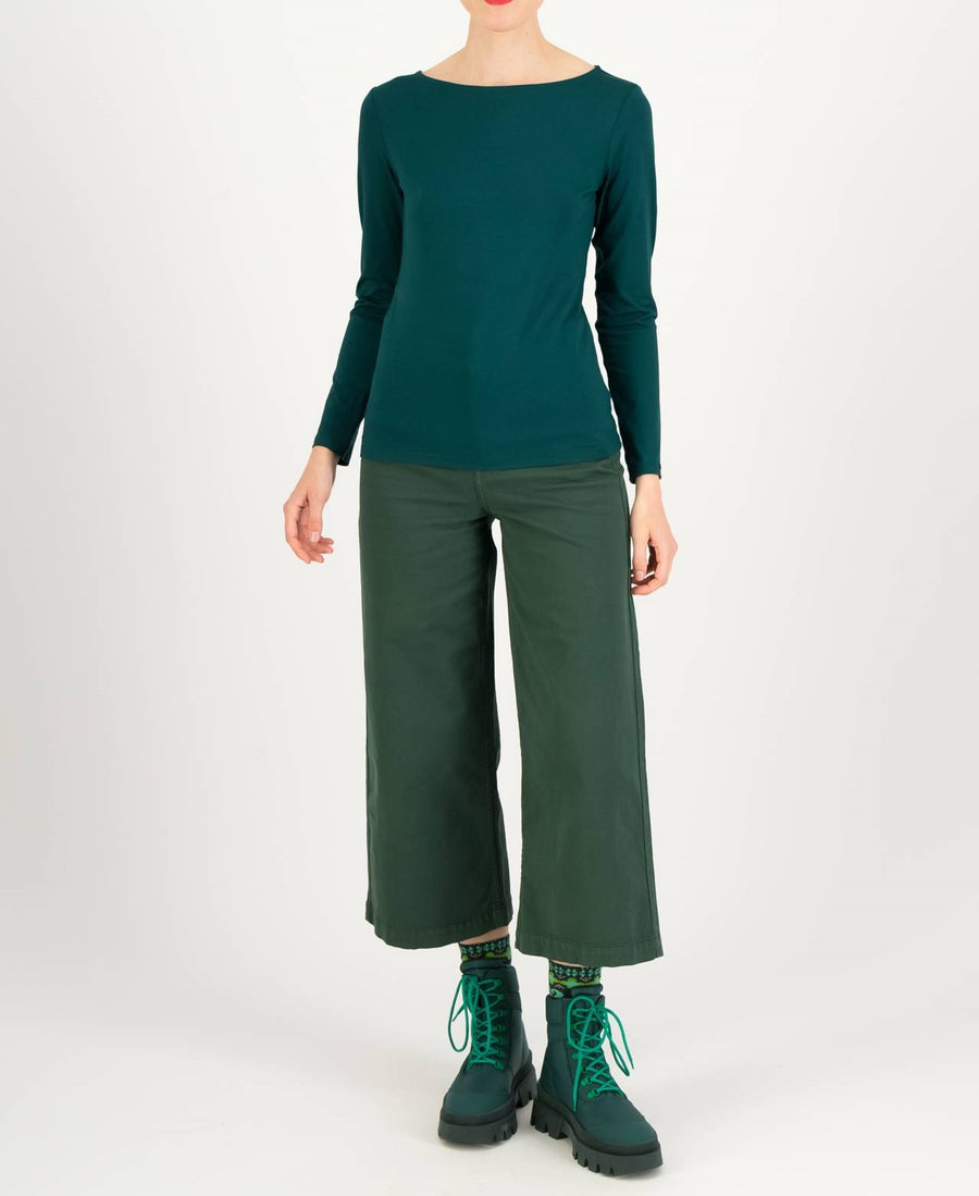 Blutsgeschwister Langarmshirt Sweet Sailorette my green is dark