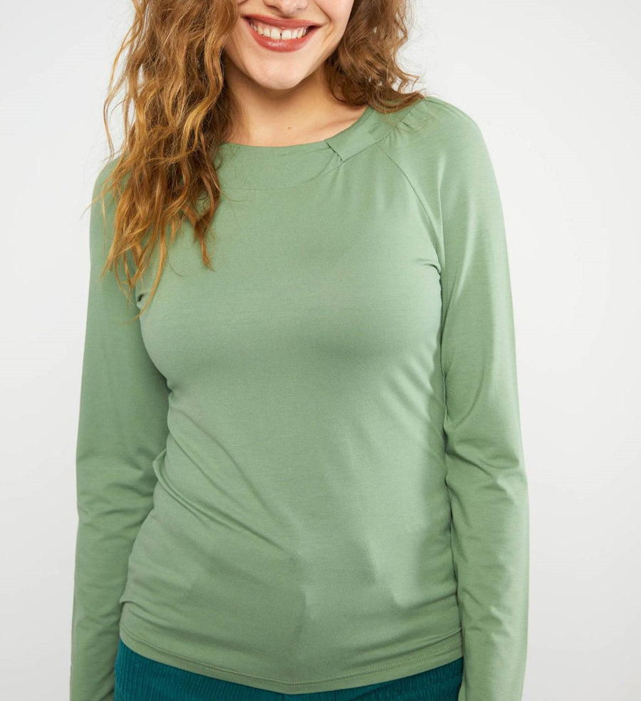 Blutsgeschwister Shirt Teatime Tarot soft and green, Teatime mint