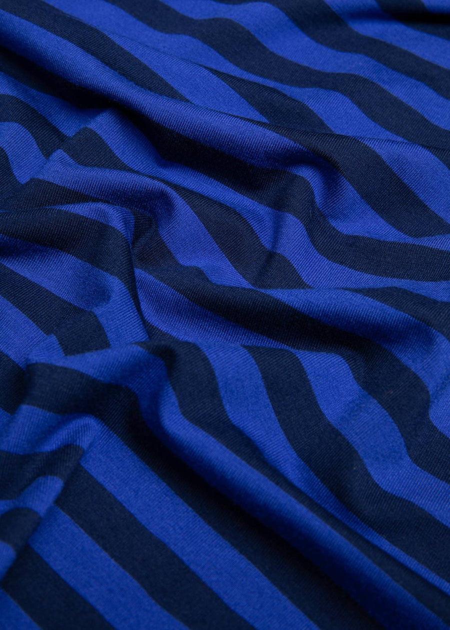 Blutsgeschwister Lonely Lips Turtle, cute blue sugar stripes, Langarmshirt