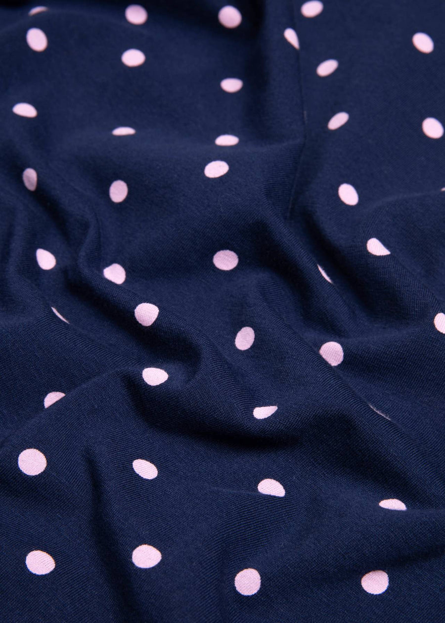 Blutsgeschwister Hot Knot Wrap, Haarband dreamy cute dot blau