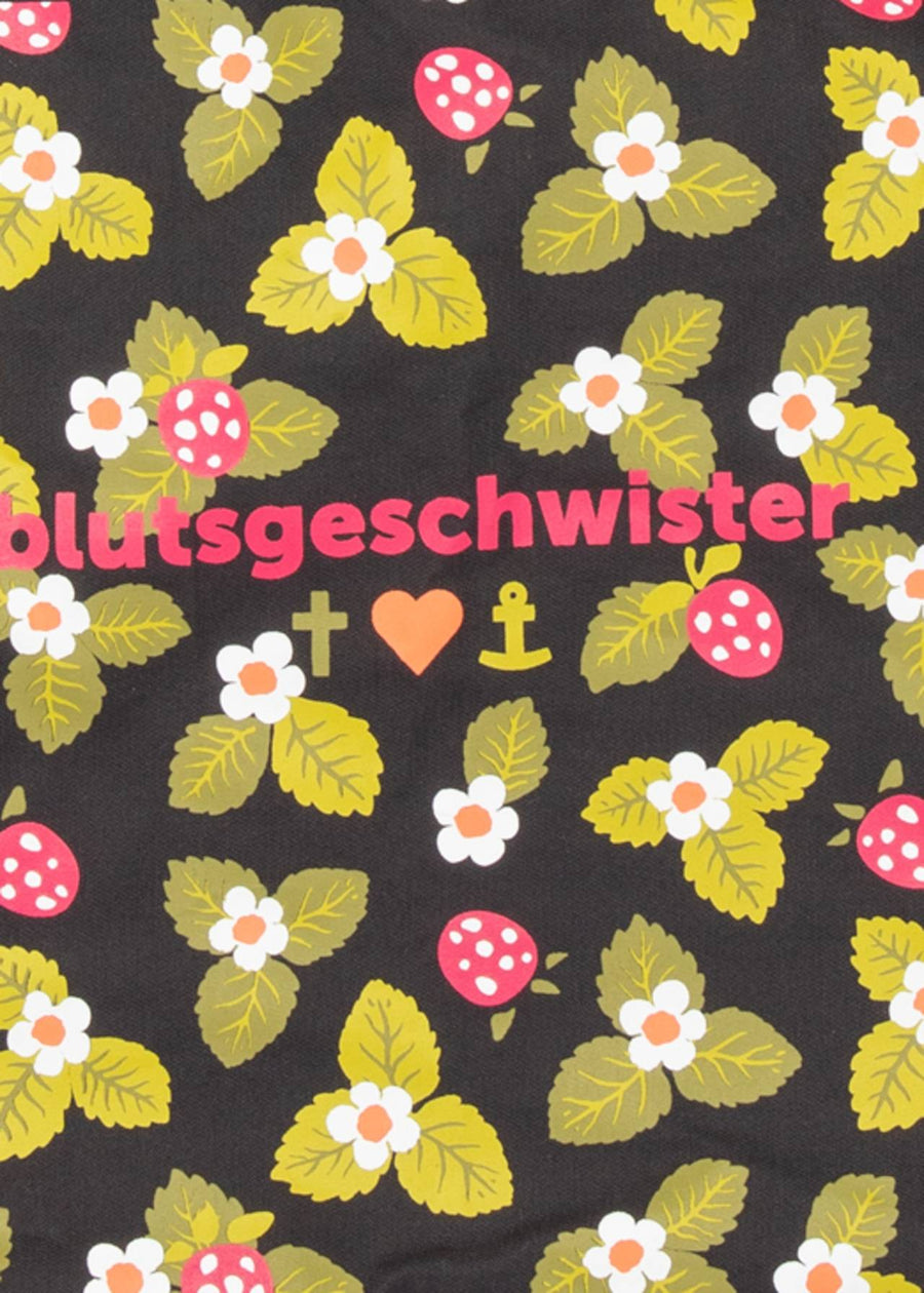 Blutsgeschwister One for All midnight at summer Jutebeutel, Tasche, black