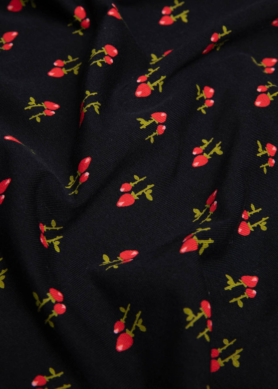 Blutsgeschwister Hot Knot Wrap, Haarband , red rosehip, schwarz