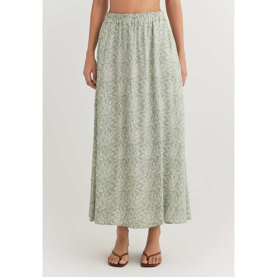 Mavi Midirock sage green floral