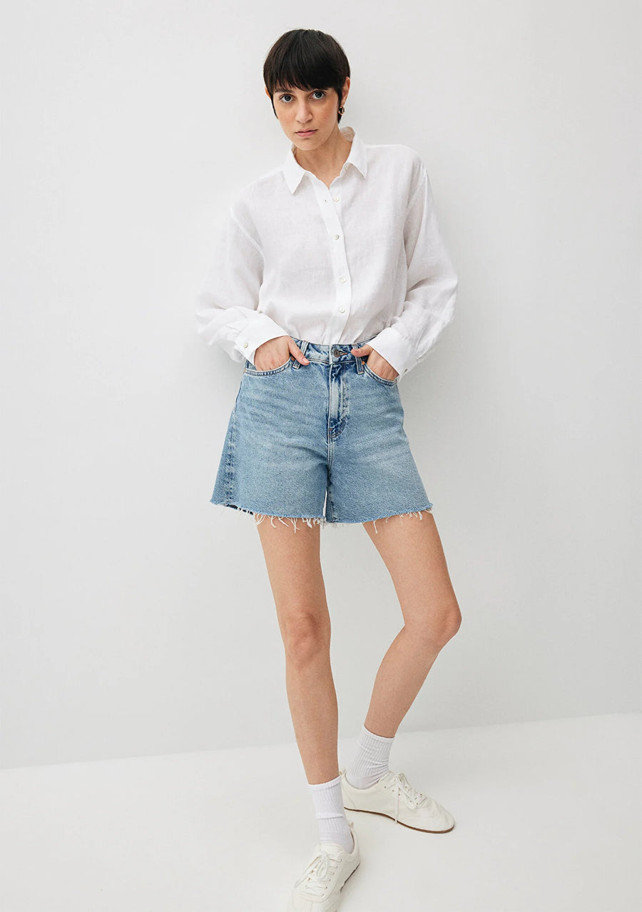 Mavi Millie Jeansshorts shaded denim