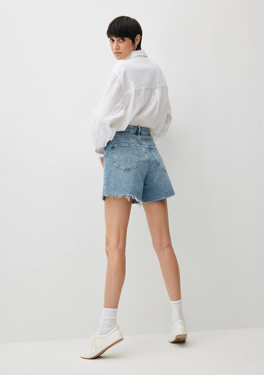 Mavi Millie Jeansshorts shaded denim