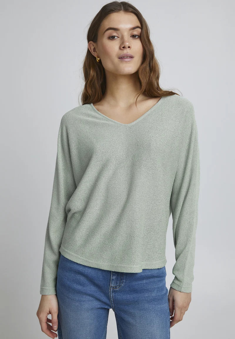 B.young Bysif Pullover sea spray